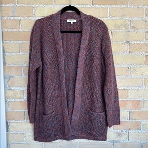 Sandwich Cozy Knit Open-Front Cardigan Sweater